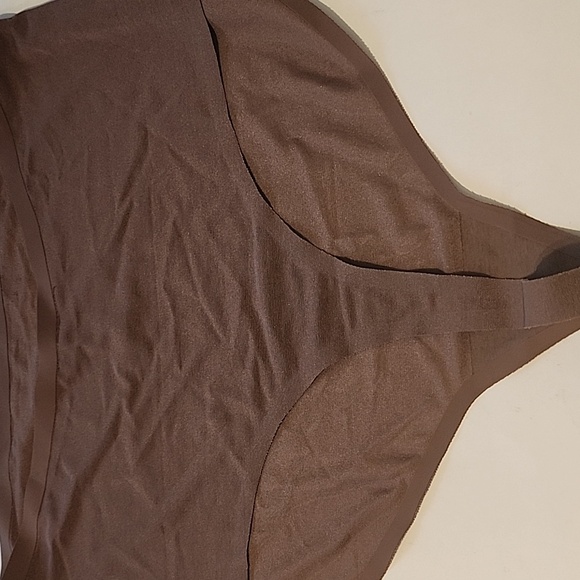 New Skims High Waisted Thong 4X Sienna Moca Color Panties Shapewear Plus Size - Picture 2 of 3